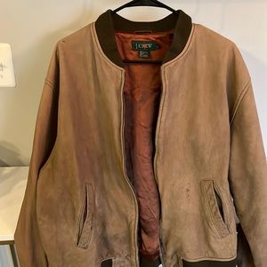 J crew leather jacket-vintage!